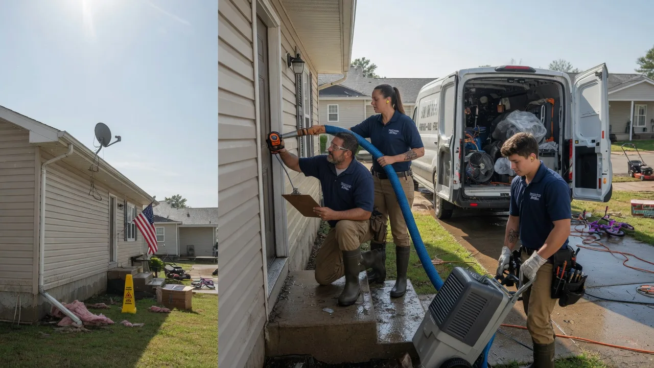Ceiling Water Damage Restoration in Coolin, ID near me